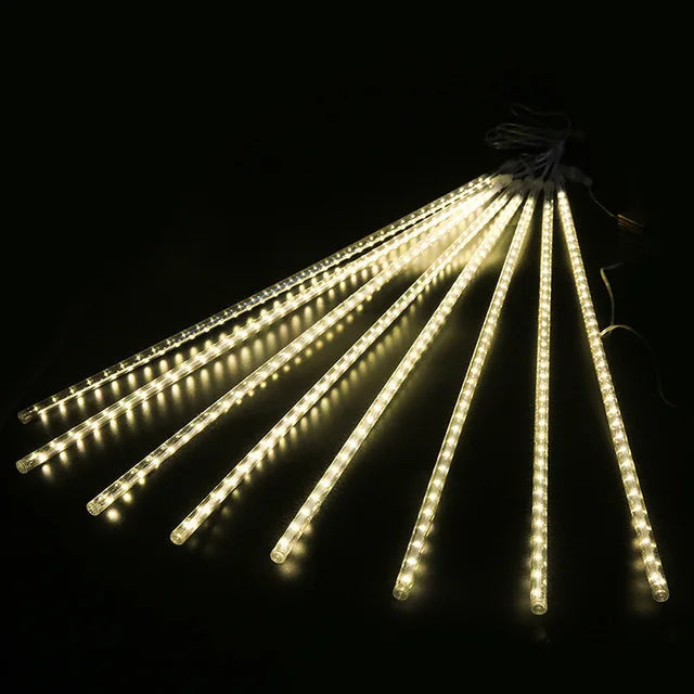 Meteor Glow“ – LED Lichterregen für Weihnachten & Garten