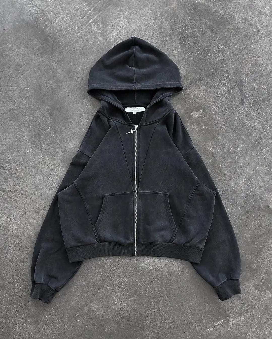 Streetwear übergroßer Kapuzenpullover Herren