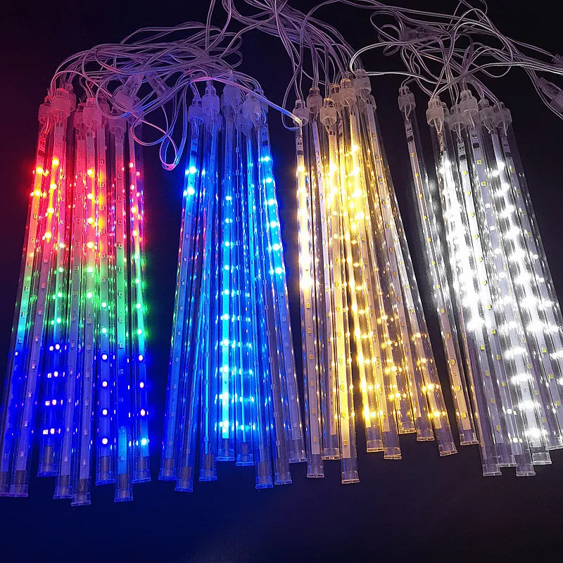 Meteor Glow“ – LED Lichterregen für Weihnachten & Garten