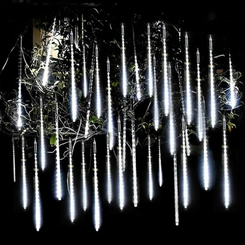 Meteor Glow“ – LED Lichterregen für Weihnachten & Garten