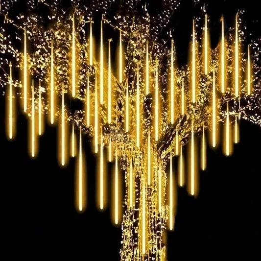 Meteor Glow“ – LED Lichterregen für Weihnachten & Garten