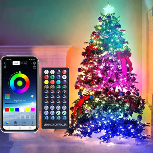 App bedienbare LED Lichterkette  für deinen Tannenbaum 2025