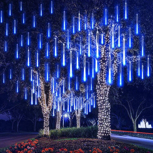 Meteor Glow“ – LED Lichterregen für Weihnachten & Garten